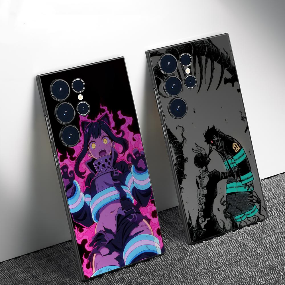 Samsung Galaxy S25 - Anime F-Fire Force Telefon Kılıfı Samsung