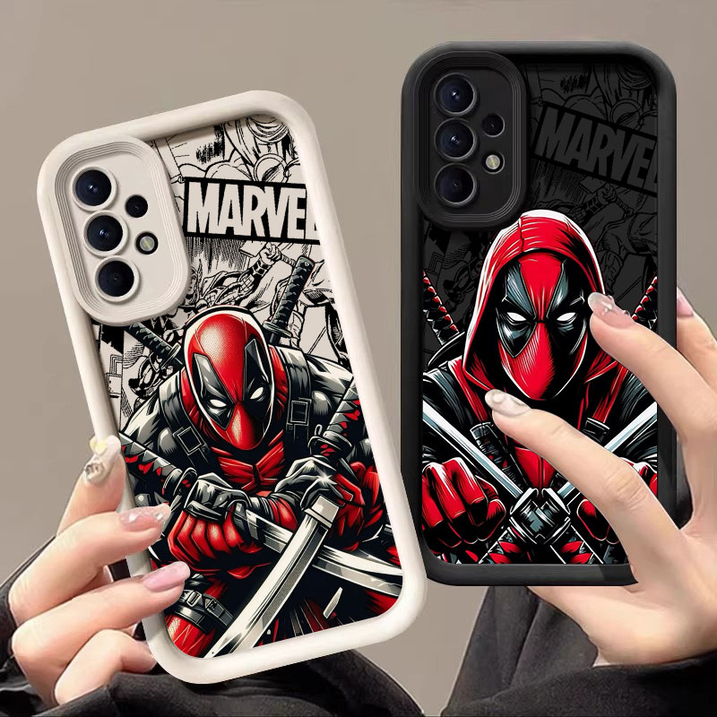 Samsung Galaxy A55 - Kılıç Ustası Deadpool Marvel Kılıfı Samsung